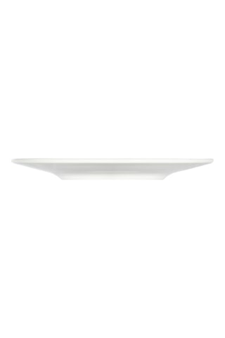 4 platos de postre de porcelana Fleur Blue - 22 cm