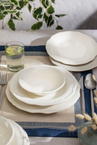Vajilla de porcelana Tiffany - 24 piezas