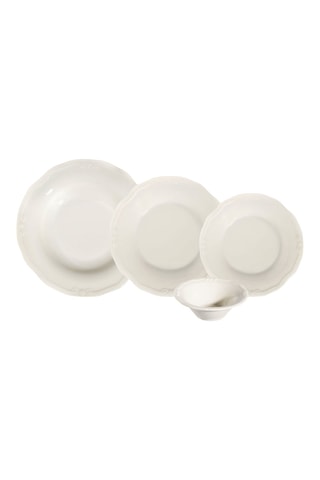 Vajilla de porcelana Tiffany - 24 piezas