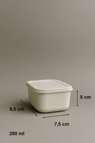 12 fiambreras Cream - 28 cl