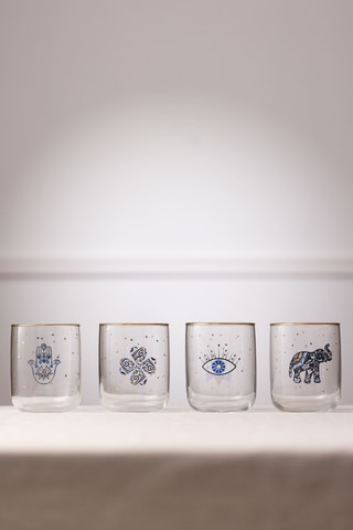 4 vasos Lucky - 28 cl