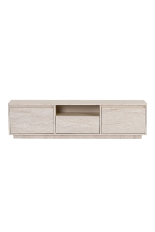 Meuble TV 3 abattants - 160 x 42 x 29,5 cm
