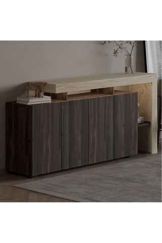 Console 4 portes - 170 x 80 x 35 cm