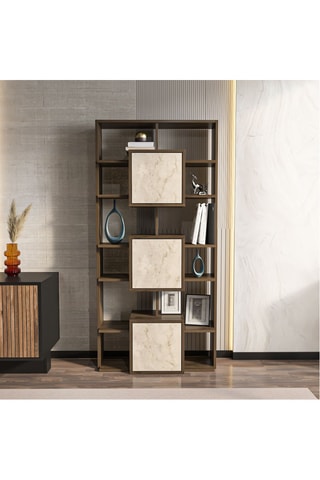 Bibliothèque 3 portes - 176 x 85 x 20 cm