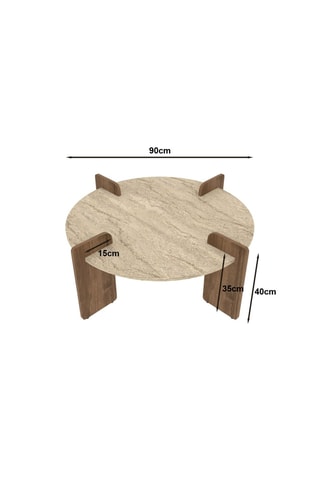 Table basse - 90 x 40 cm