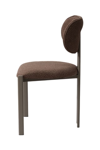 2 chaises  - Marron foncé - 83 x 48 x 47 cm