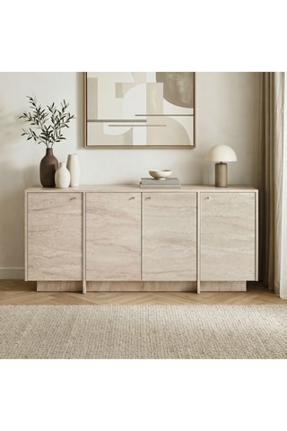 Console 4 portes  - 180 x 45 x 82 cm