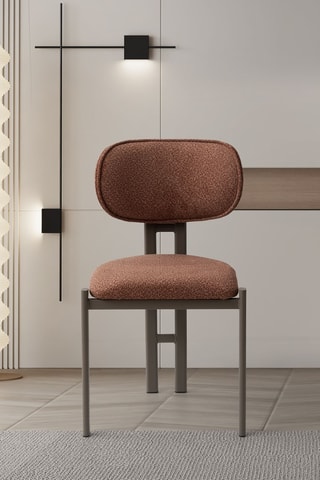 2 chaises  - Marron - 83 x 48 x 47 cm
