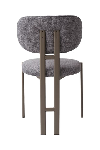 2 chaises  -  Gris - 83 x 48 x 47 cm