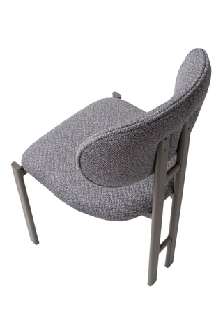 2 chaises  -  Gris - 83 x 48 x 47 cm