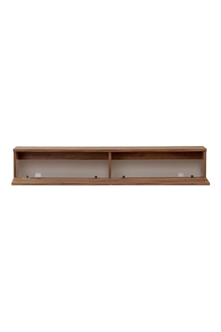 Meuble TV murale 2 abattants - 140 x 25 x 25 cm