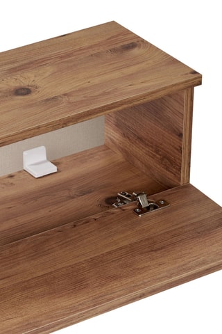 Meuble TV murale 2 abattants - 140 x 25 x 25 cm