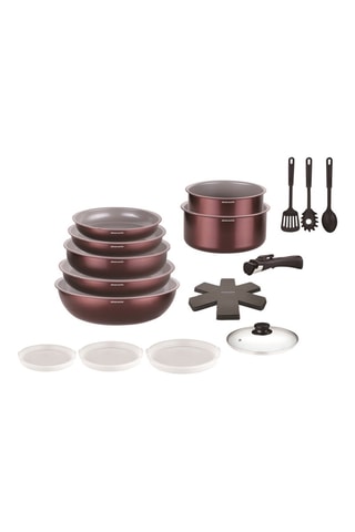 Batería de cocina - 18 piezas