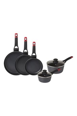 3 padelle e 2 casseruole Optima
