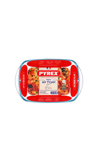 Pirofila rettangolare in vetro borosilicato Pyrex® per air fryer - 23 x 15cm