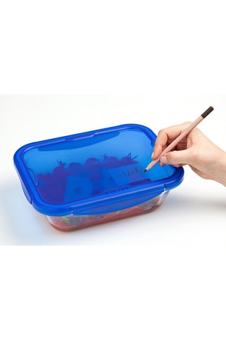 5 contenitori salvafreschezza in vetro borosilicato - 0,8 l