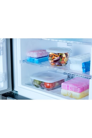 8 contenitori salvafreschezza in vetro borosilicato Cook & Freeze - Da 0,6 a 4 l