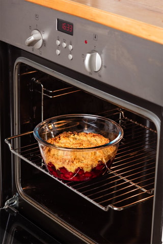 3 contenitori salvafreschezza in vetro borosilicato con coperchi Cook&Go - 70 cl