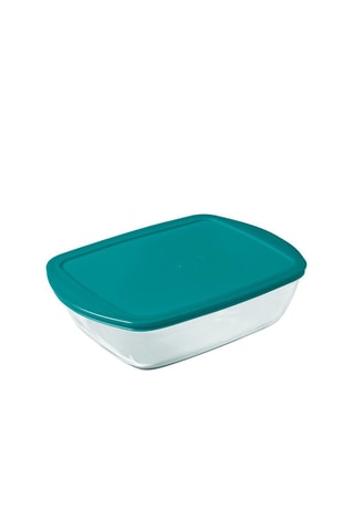 3 x Contenitore salvafreschezza rettangolare in vetro borosilicato Cook & Store - 2,5 l