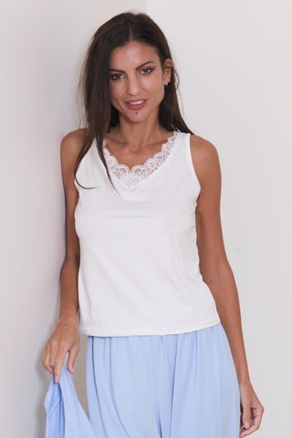 Pijama 3 peças Corryn - Azul-celeste