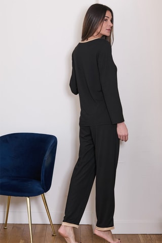 Pijama Paty - Preto