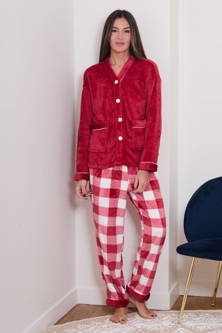 Pijama polar Imaz - Vermelho