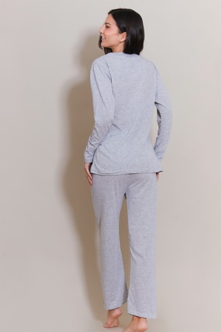 Pijama Palma - Cinzento