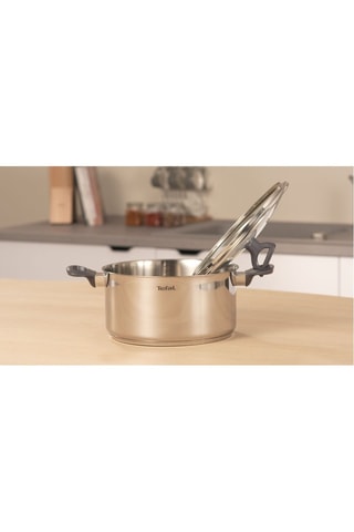 Batterie de cuisine en acier inoxydable Ingenio Daily Chef - 11 pièces