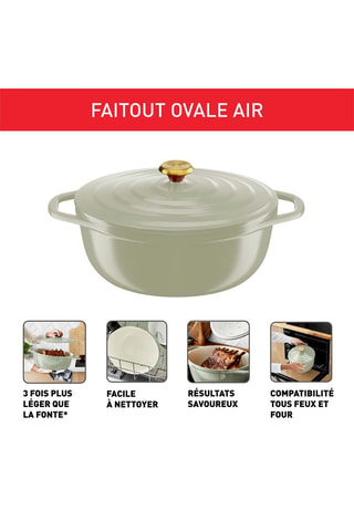 Cocotte Air Soft Light - 30 x 23 cm - 5 l