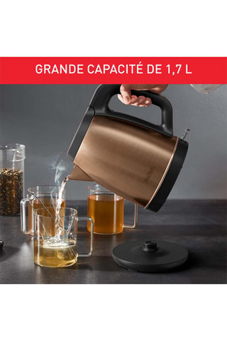 Bouilloire Tefal Coppertinto - 1,7 l - Orange foncé