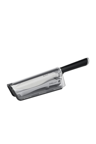Couteau de chef et aiguiseur en acier inoxydable Ever Sharp - 16,5 cm