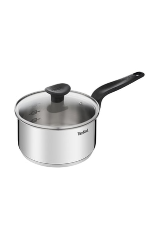 Casserole en acier inoxydable 18/10 Primary avec couvercle - 18 cm