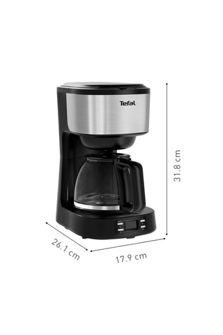 Cafetière Equinox - 1,2 l - 900 W - Noir