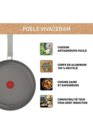Poêle Vivaceram - 28 cm