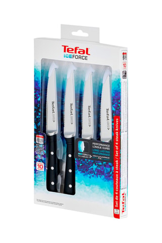 4 couteaux à steak en acier inoxydable - 11 cm