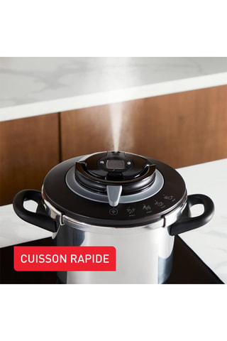 Cocotte-minute en acier inoxydable Clipso+ Chef - 8 l