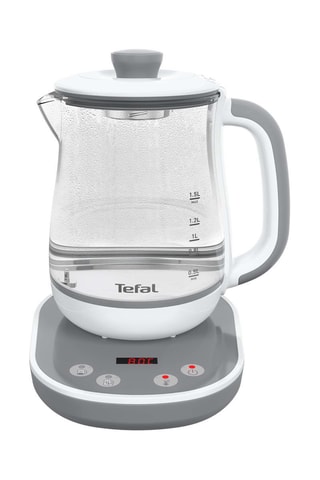 Bouilloire avec infuseur Tastea - 1,5 l - Argenté et gris