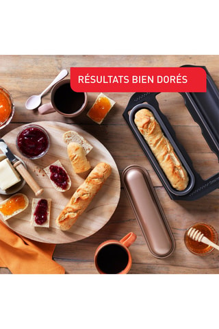 3 moules à cakes torsadés Creabake - 29 x 8 cm