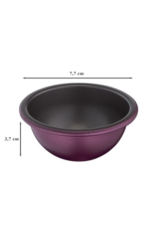3 moules dôme Creabake - 7,5 cm
