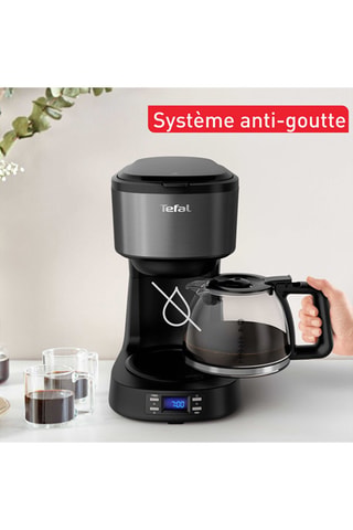 Cafetière Equinox - 1,2 l - 900 W - Noir