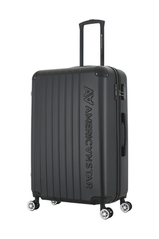 Juego de 4 maletas Washington (XS/S/M/L) - 47/57,5/67/76,5 cm - Negro