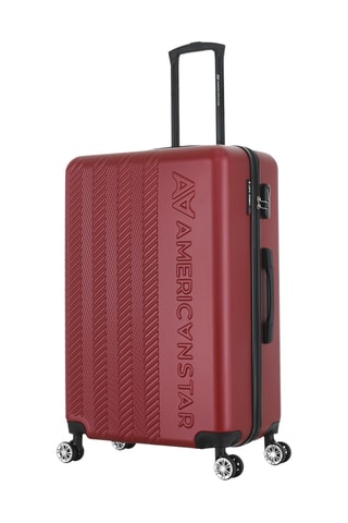 Juego de 4 maletas Seattle (XS/S/M/L) - 47/57,5/67/76,5 cm - Burdeos