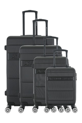 Juego de 4 maletas Chicago (XS/S/M/L) - 47/57,5/67/76,5 cm - Gris oscuro