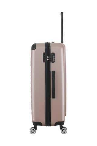 Juego de 4 maletas Washington (XS/S/M/L) - 47/57,5/67/76,5 cm - Rosa dorado