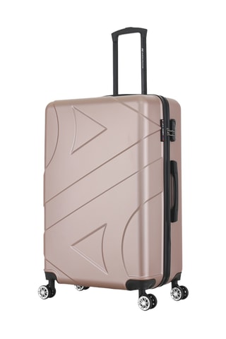 Juego de 4 maletas Boston (XS/S/M/L) - 47/57,5/67/76,5 cm - Rosa dorado