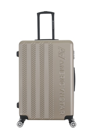 Juego de 4 maletas Seattle (XS/S/M/L) - 47/57,5/67/76,5 cm - Beige