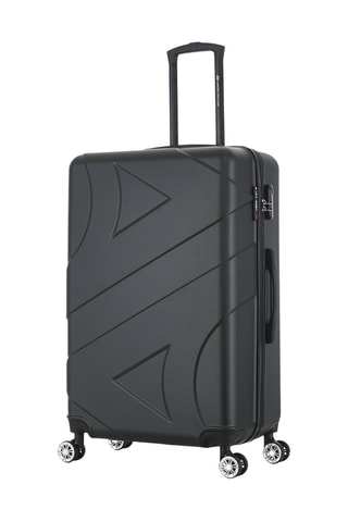Juego de 4 maletas Boston (XS/S/M/L) - 47/57,5/67/76,5 cm - Negro