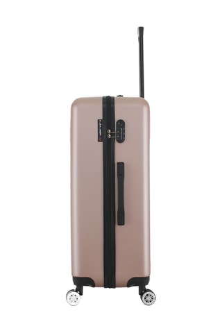 Juego de 4 maletas Seattle (XS/S/M/L) - 47/57,5/67/76,5 cm - Rosa dorado