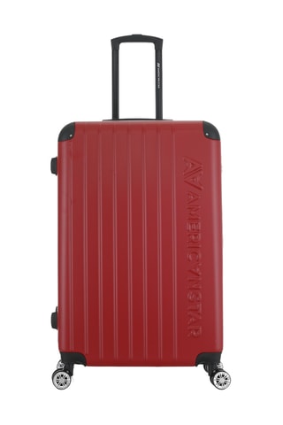 Maleta grande Washington (L) - 76,5 cm - Rojo