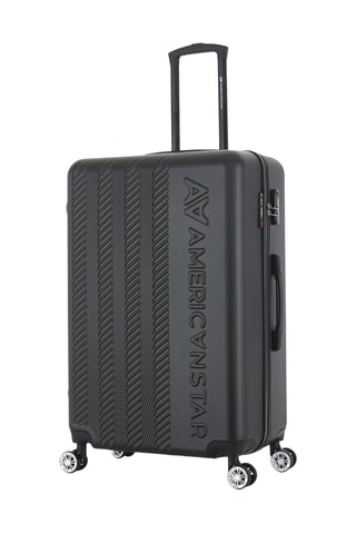 Juego de 4 maletas Seattle (XS/S/M/L) - 47/57,5/67/76,5 cm - Negro
